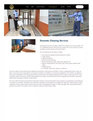 Domestic Cleaning Services Company in Delhi, India