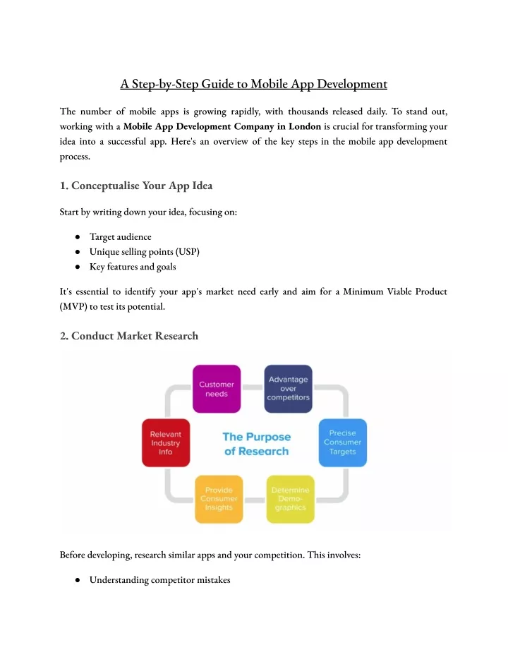 a step by step guide to mobile app development