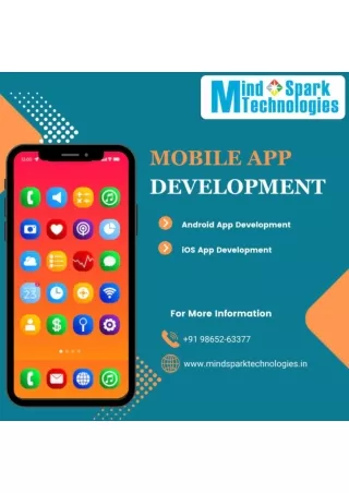 Mobile App Development in Coimbatore - Mind Spark Technologies.