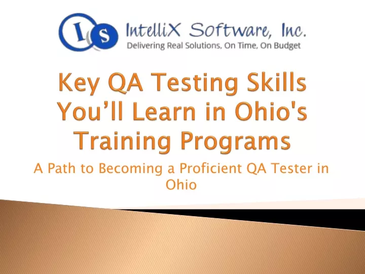 key qa testing skills you ll learn in ohio s training programs