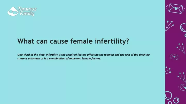 what can cause female infertility