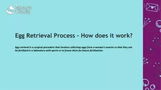 egg retrieval process how does it work