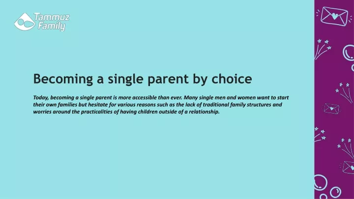 becoming a single parent by choice