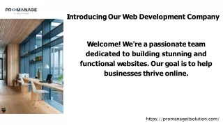 WEB DEVELOPMENT COMPANY