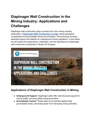 Diaphragm Wall Construction in the Mining Industry_ Applications and Challenges (1)