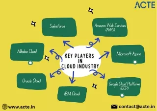 Key Players in Cloud Computing