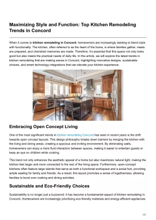 maximizing style and function top kitchen