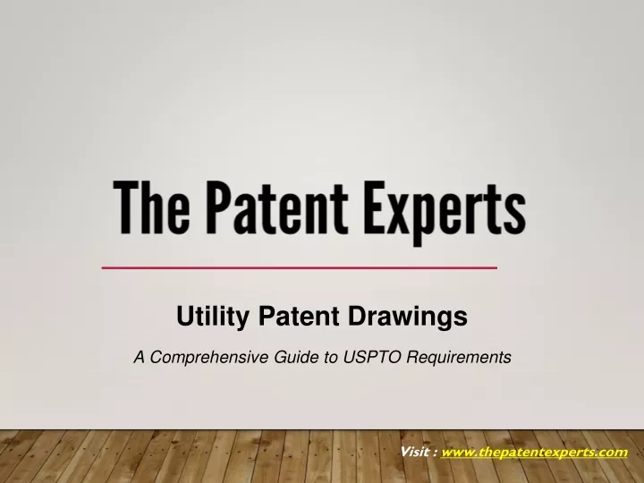 utility patent drawings