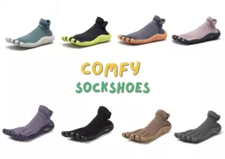 comfy adult sock shoes