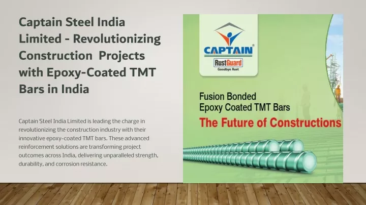 captain steel india limited revolutionizing