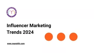 Influencer Marketing Trends 2024