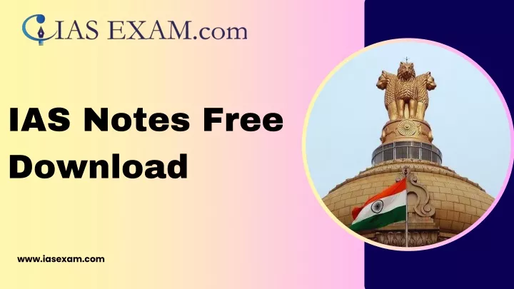 ias notes free download