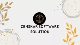 zenskar software solution