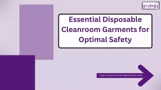 Essential Disposable Cleanroom Garments: Gloves, Masks, Gowns, and Access Mats