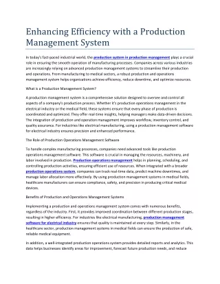 Enhancing Efficiency with a Production Management System-compressed