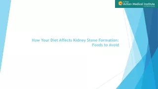 How Your Diet Affects Kidney Stone Formation: Foods to Avoid