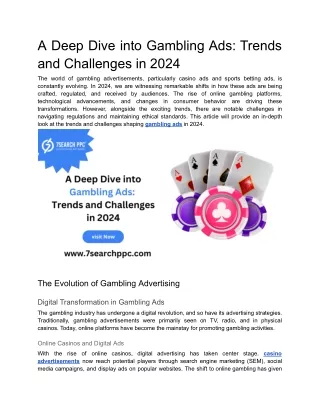 A Deep Dive into Gambling Ads_ Trends and Challenges in 2024