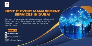 Best IT Event Management Services in Dubai