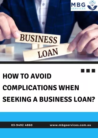 how to avoid complications when seeking
