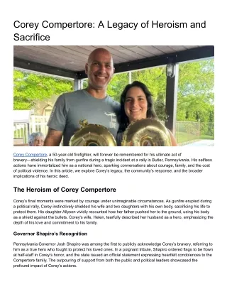 Corey Compertore_ A Legacy of Heroism and Sacrifice