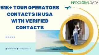 51k tour operators contacts in usa with verified