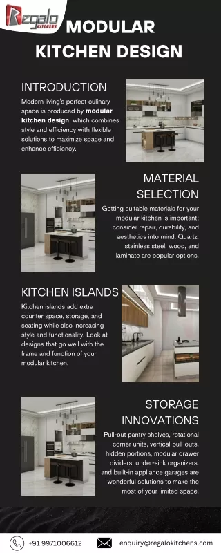modular kitchen design