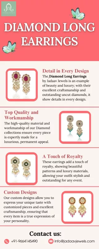detail in every design the diamond long earrings