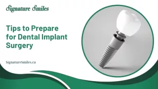 Essential Tips to Prepare for Dental Implant Surgery