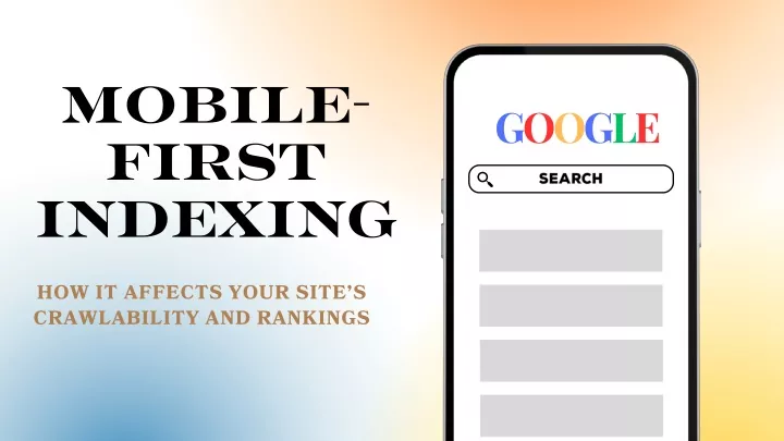 mobile first indexing