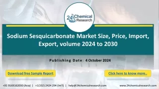 sodium sesquicarbonate market size price import