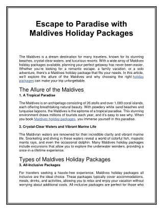 Maldives
