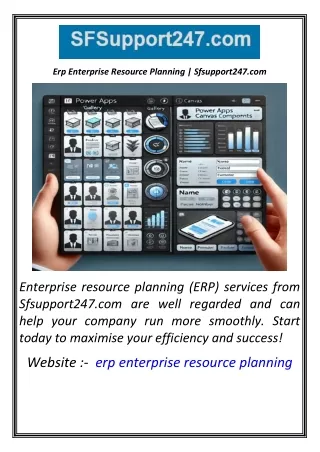erp enterprise resource planning sfsupport247 com