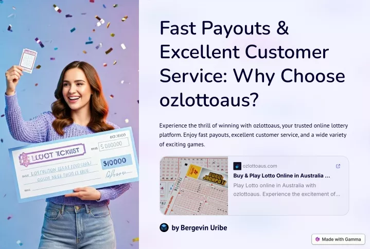 fast payouts excellent customer service