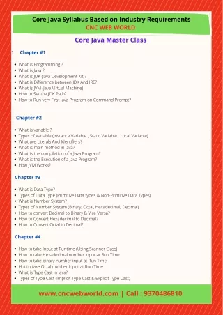 Java Classes in Navi Mumbai