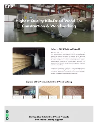 High-Quality Kiln Dried Wood & Logs | BFPPL