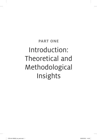 Global Education Policy and Internationa