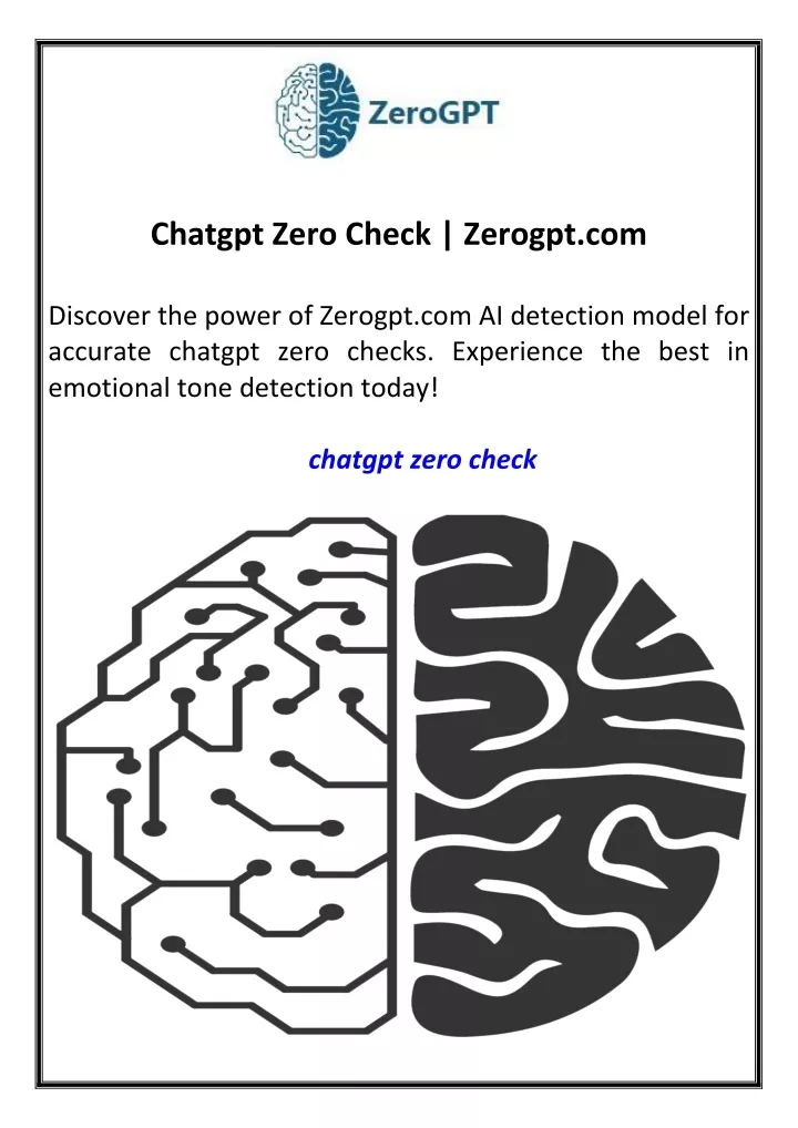 chatgpt zero check zerogpt com