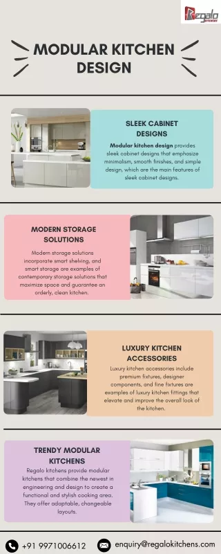 modular kitchen design