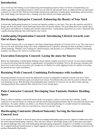 Patio Contractor Concord: Making Customized Retreats as part of your Property