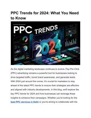 ppc trends for 2024 what you need to know