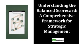 What is a Balanced Scorecard