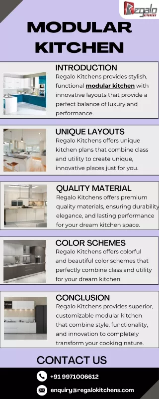 modular kitchen