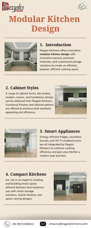 modular kitchen design