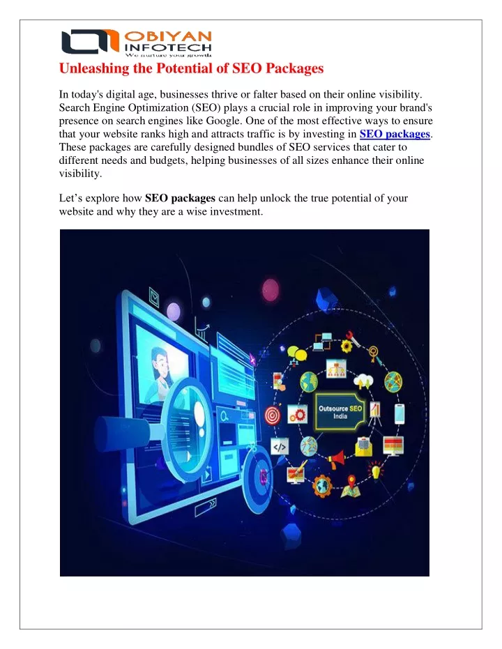 unleashing the potential of seo packages
