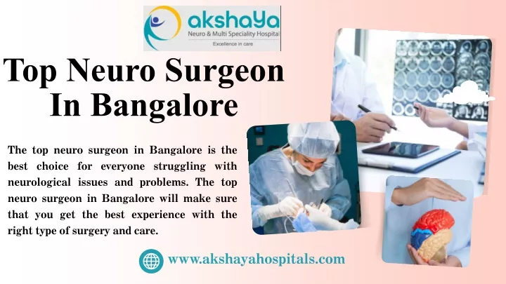 top neuro surgeon in bangalore