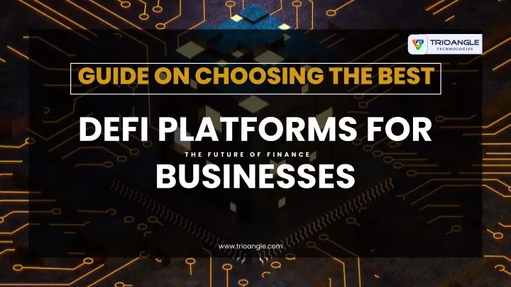 defi platforms for businesses