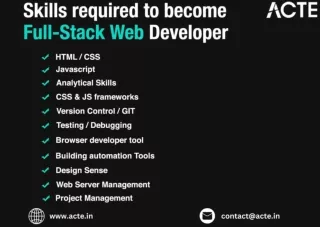 full stack developer course careers- ACTE Technologies