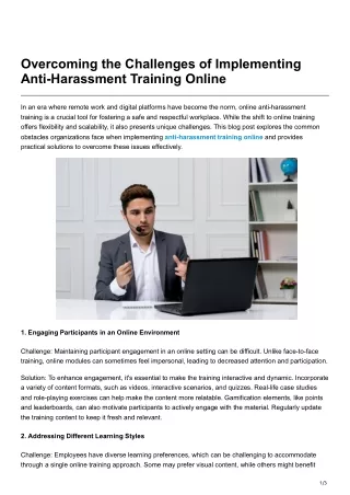 overcoming the challenges of implementing anti