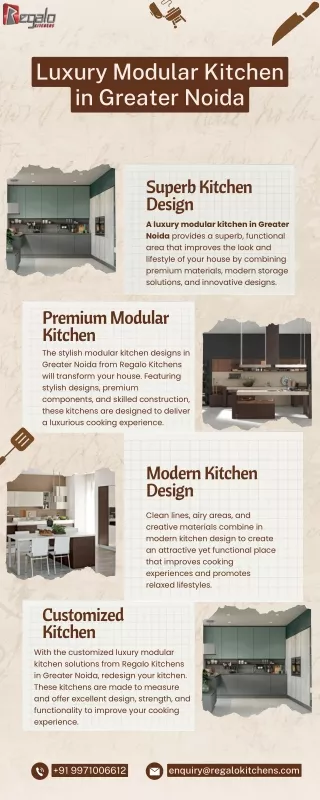 luxury modular kitchen in greater noida
