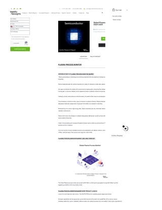 Global Plasma Process Monitor